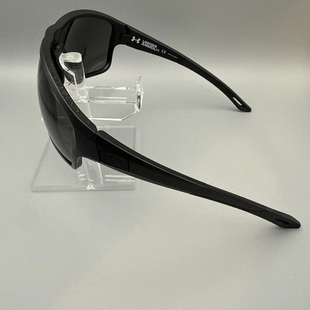 Under Armour UA Battle Force Sunglasses Polarized Black Wrap Tactical Z87+